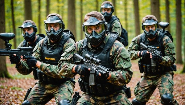 Activités de paintball à bruxelles : fun garanti pour tous